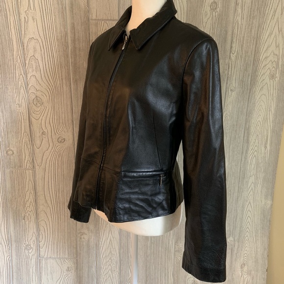Wilsons Leather Jackets & Blazers - Wilson’s Leather Black Jacket circa 1986